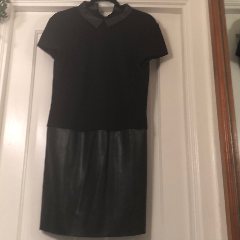 Collared dress.